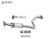 GB4 GEX33503 Middle Silencer